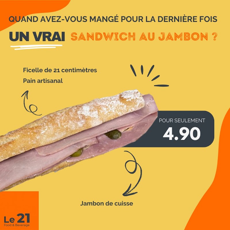 Le 21 Food & Beverage - Photo 3